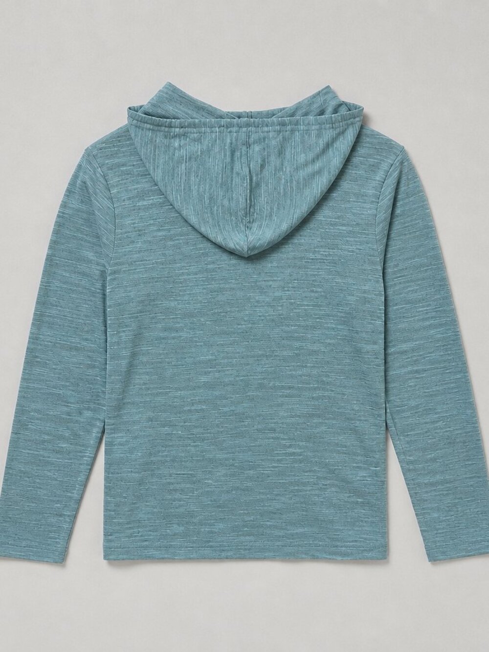 Nine West Vintage America Women's Long Sleeve Hooded Top Teal UC Size M